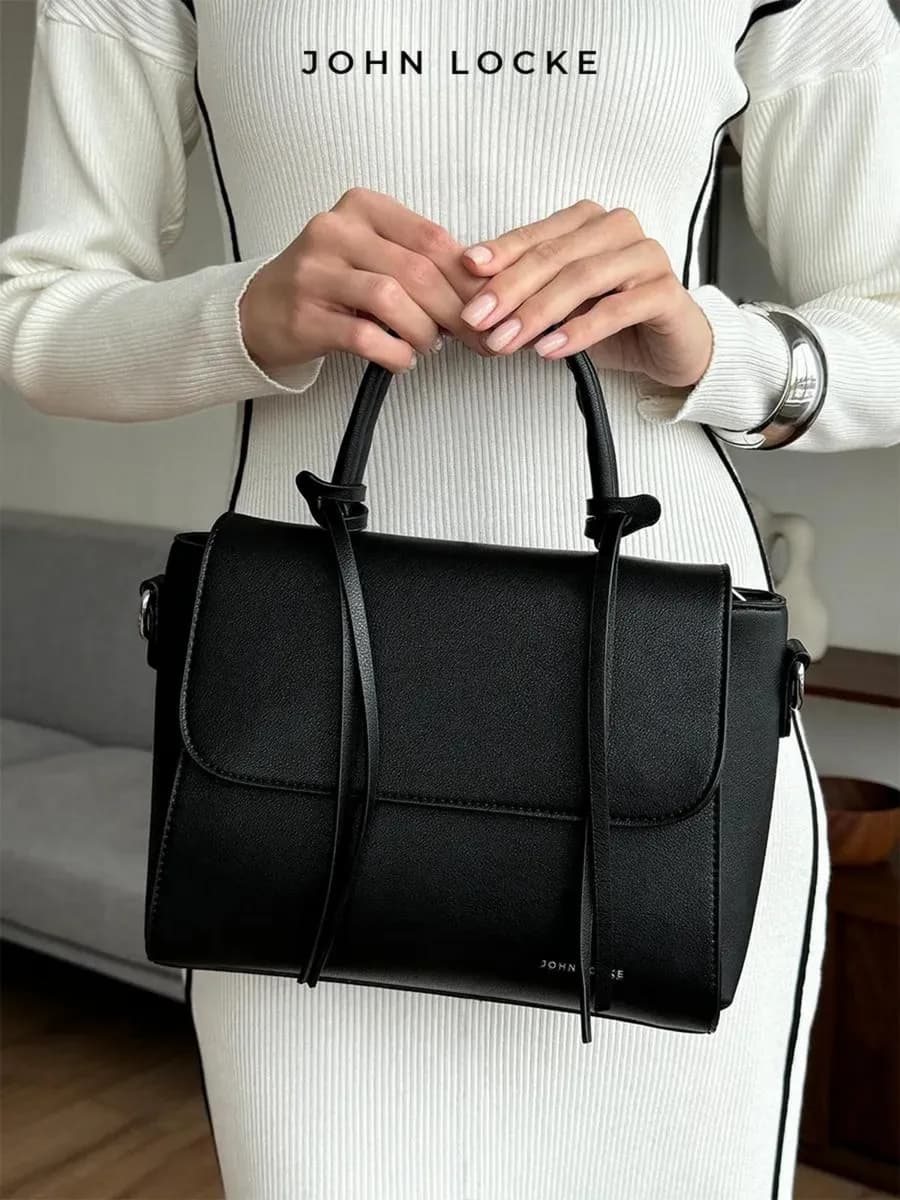 Сумка черная кросс-боди