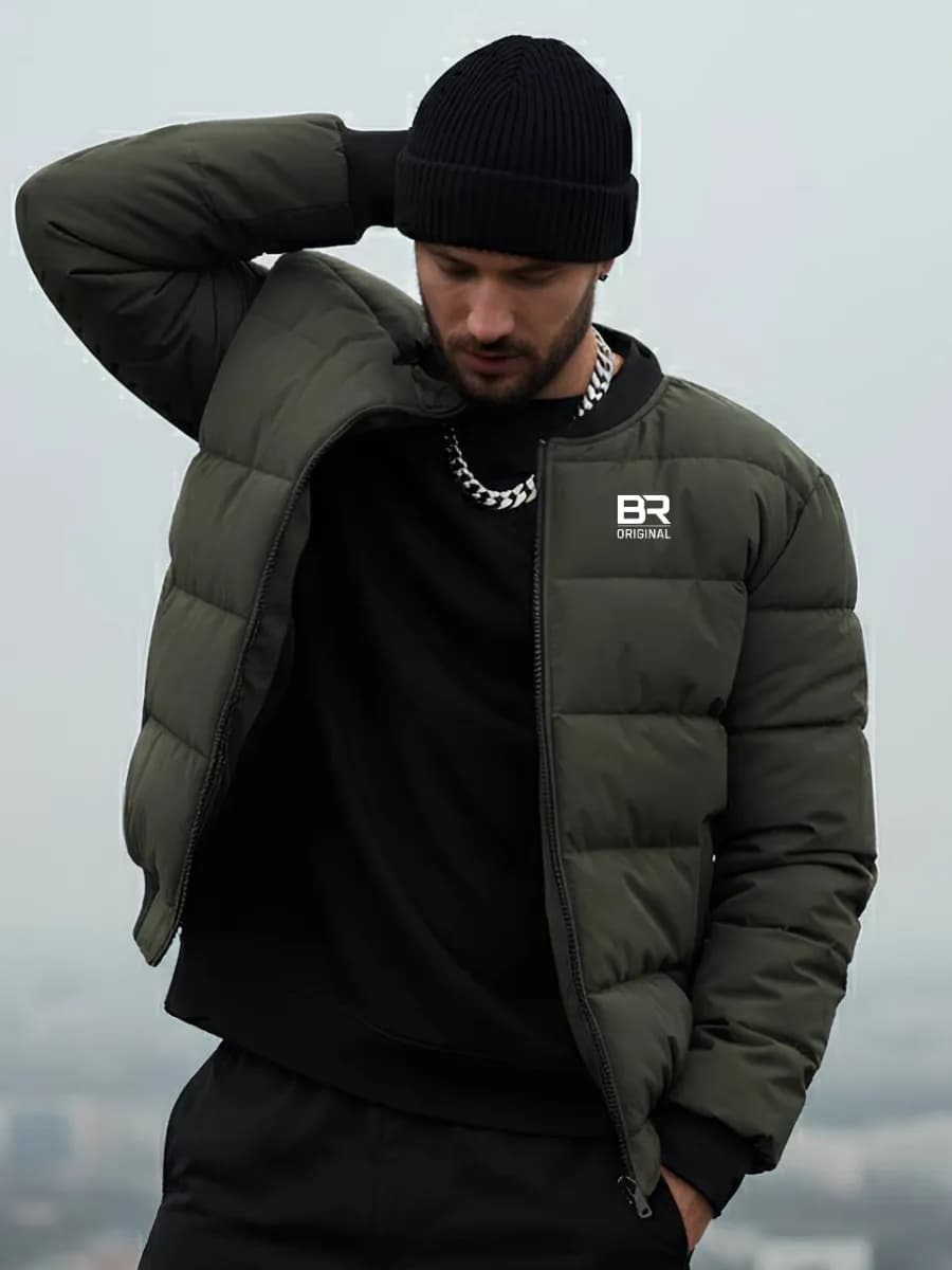 Бомбер куртка демисезонная