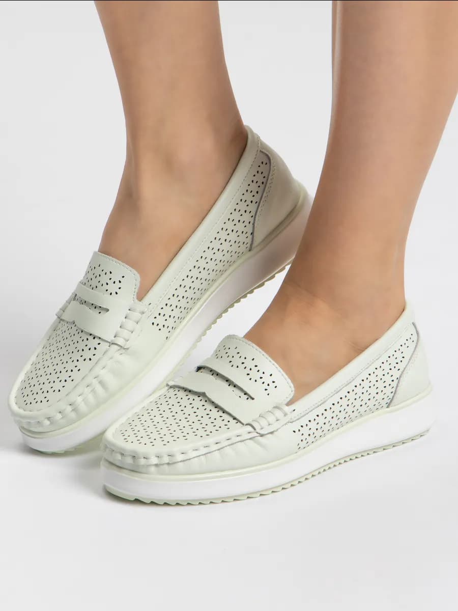 Мокасины женские летние