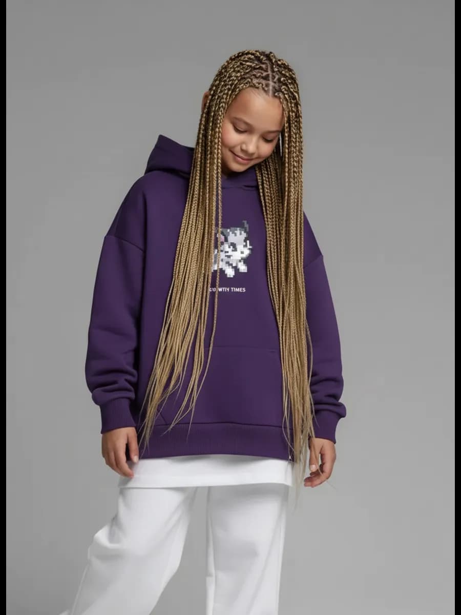 Толстовка для девочки с принтом