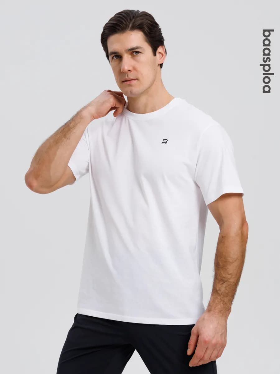 Футболка спортивная хлопок