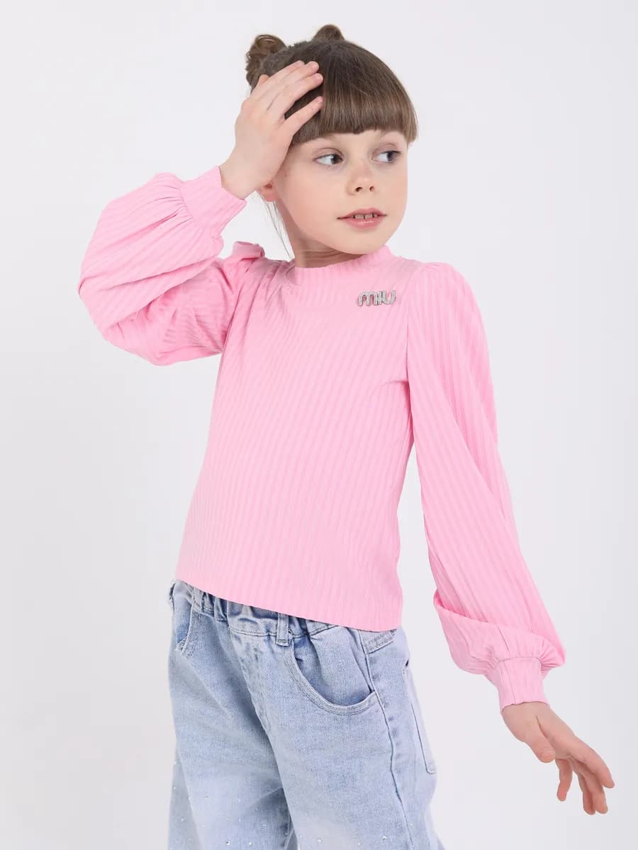 Блузка с длинным рукавом