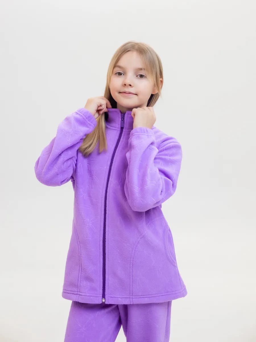 Кофта флисовая на молнии