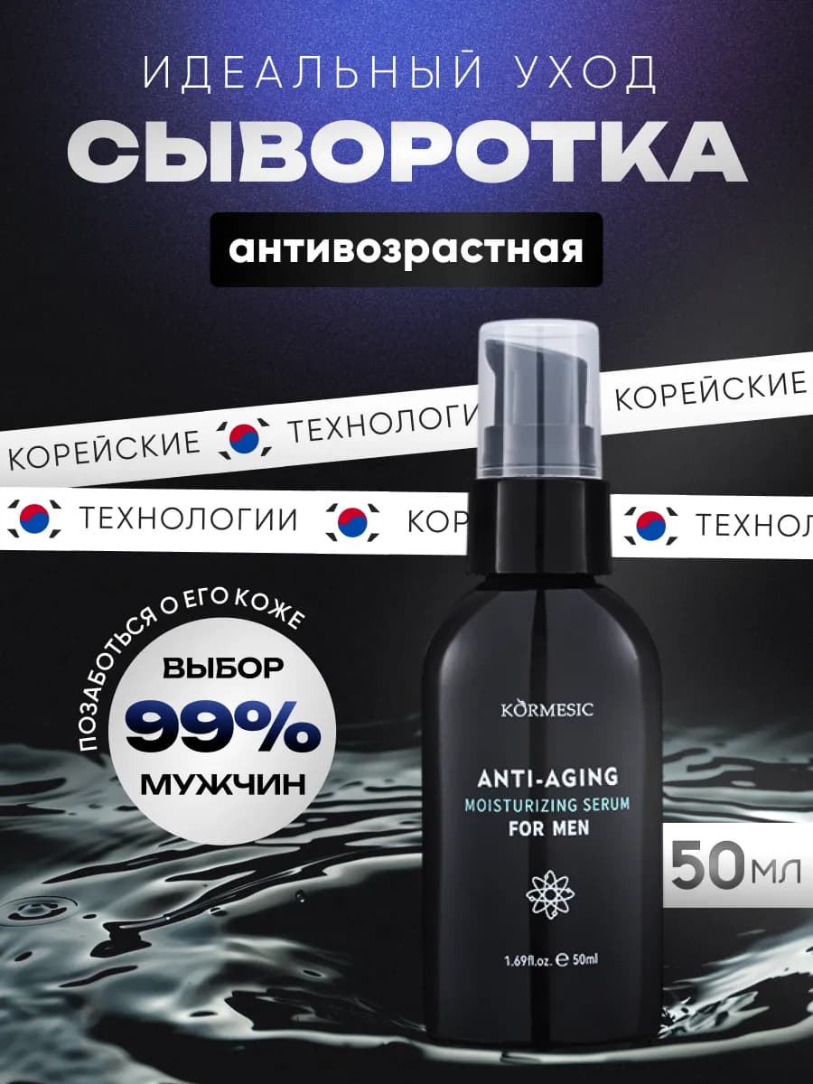 Сыворотка для лица мужская