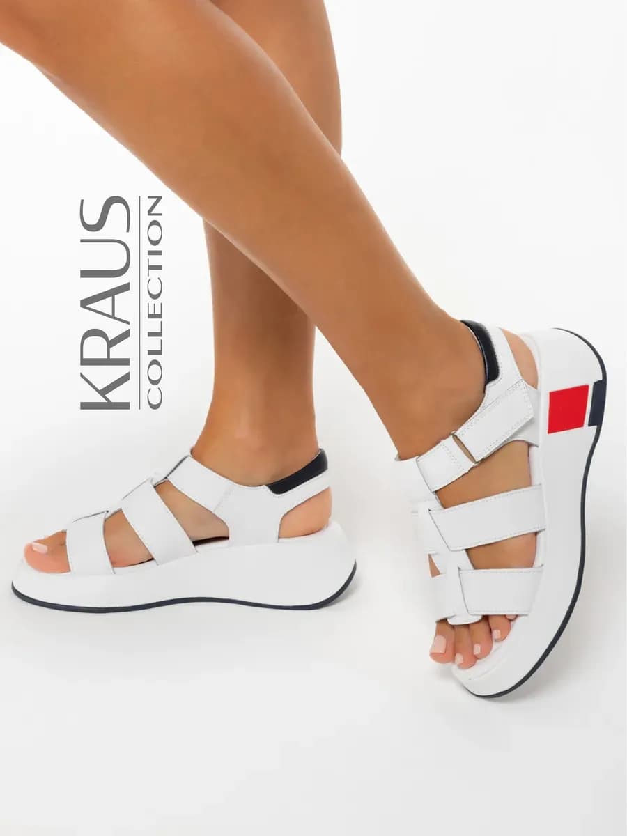 Босоножки женские белые