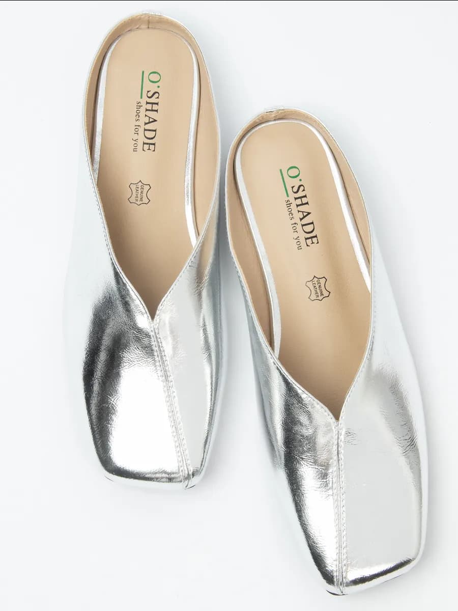 Мюли на низком каблуке - фото 1