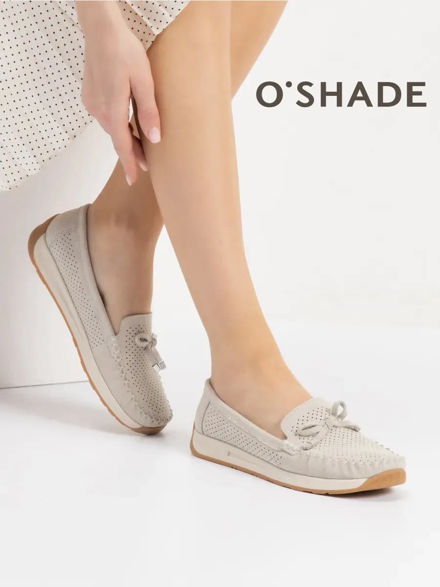 Мокасины женские летние