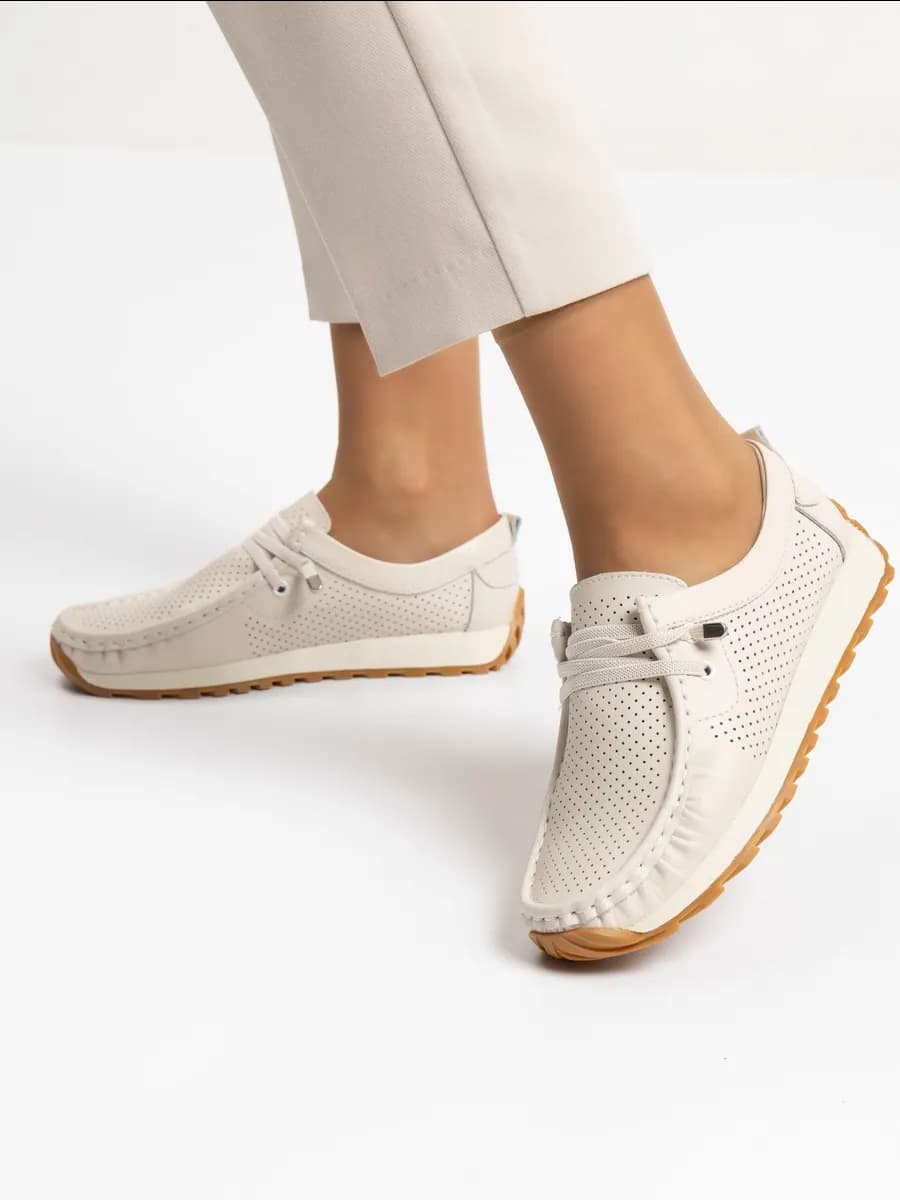 Мокасины женские летние