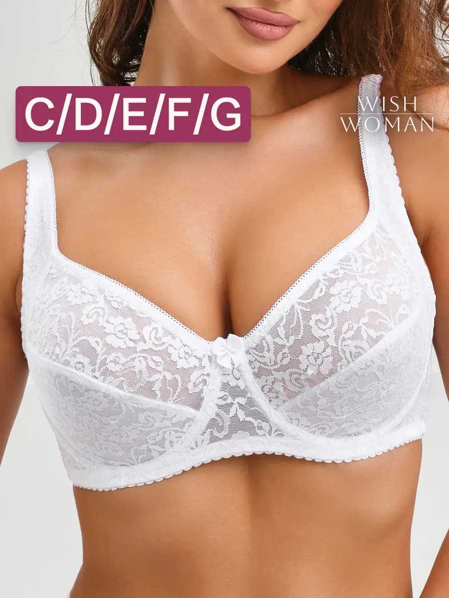 Бюстгальтер с мягкой чашей большие размеры