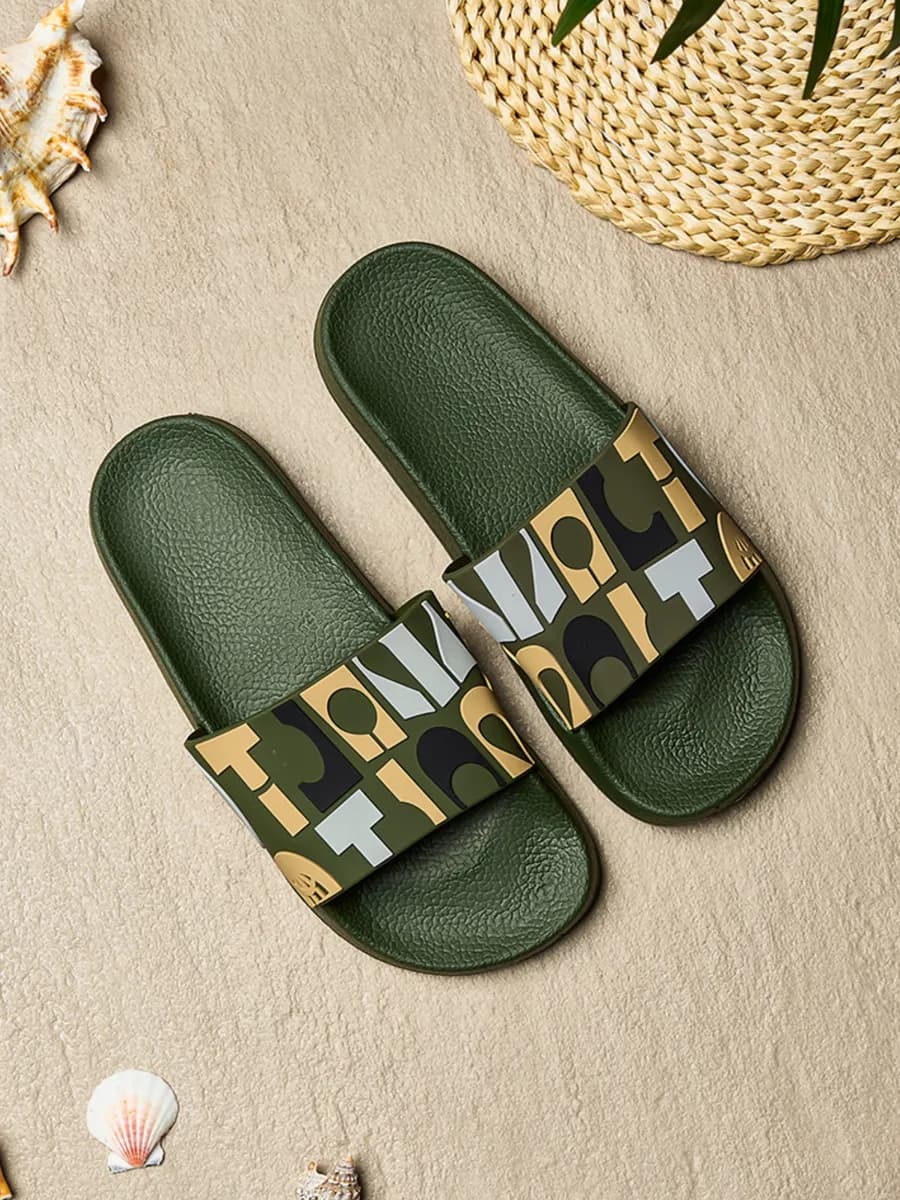 Шлепки резиновые пляжные сланцы Eva