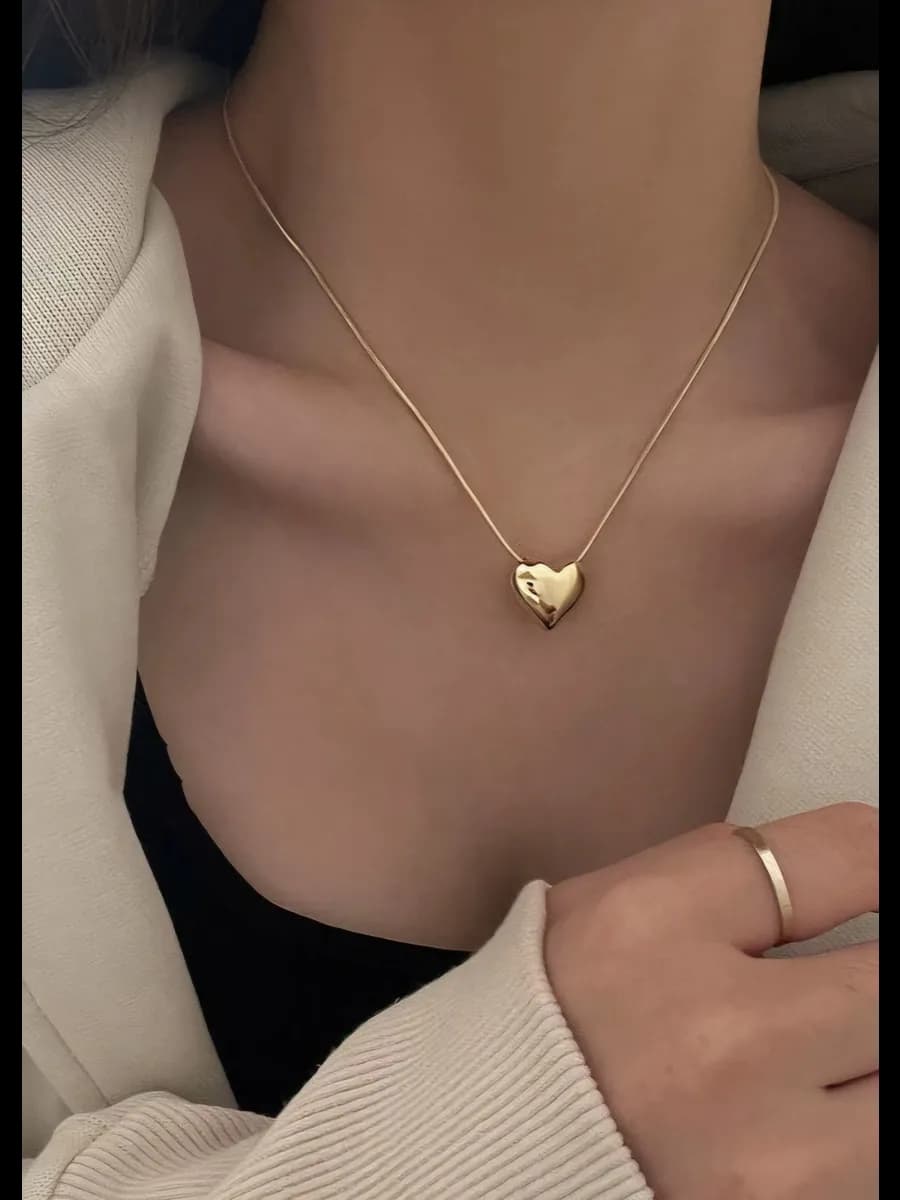 Подвеска на шею сердце