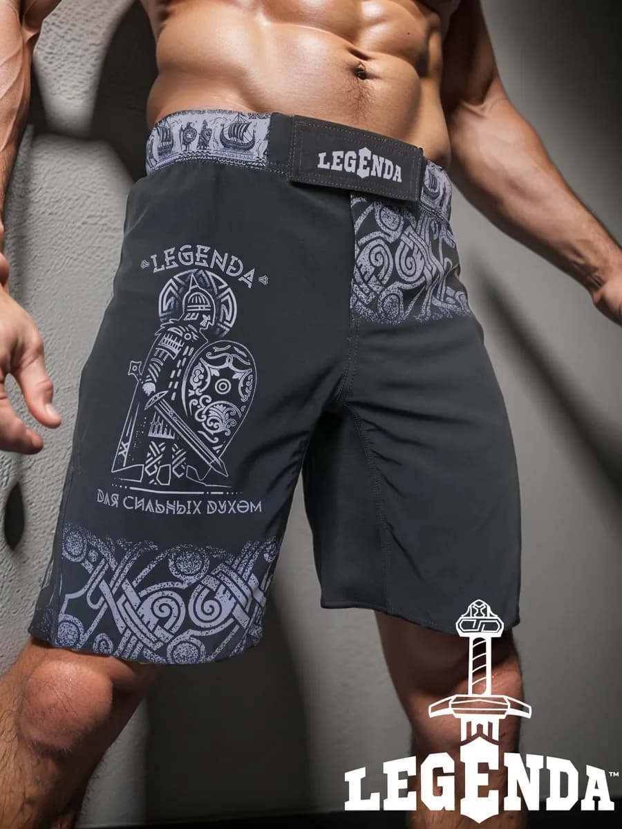 Шорты для мма для единоборств с клапаном - фото 1