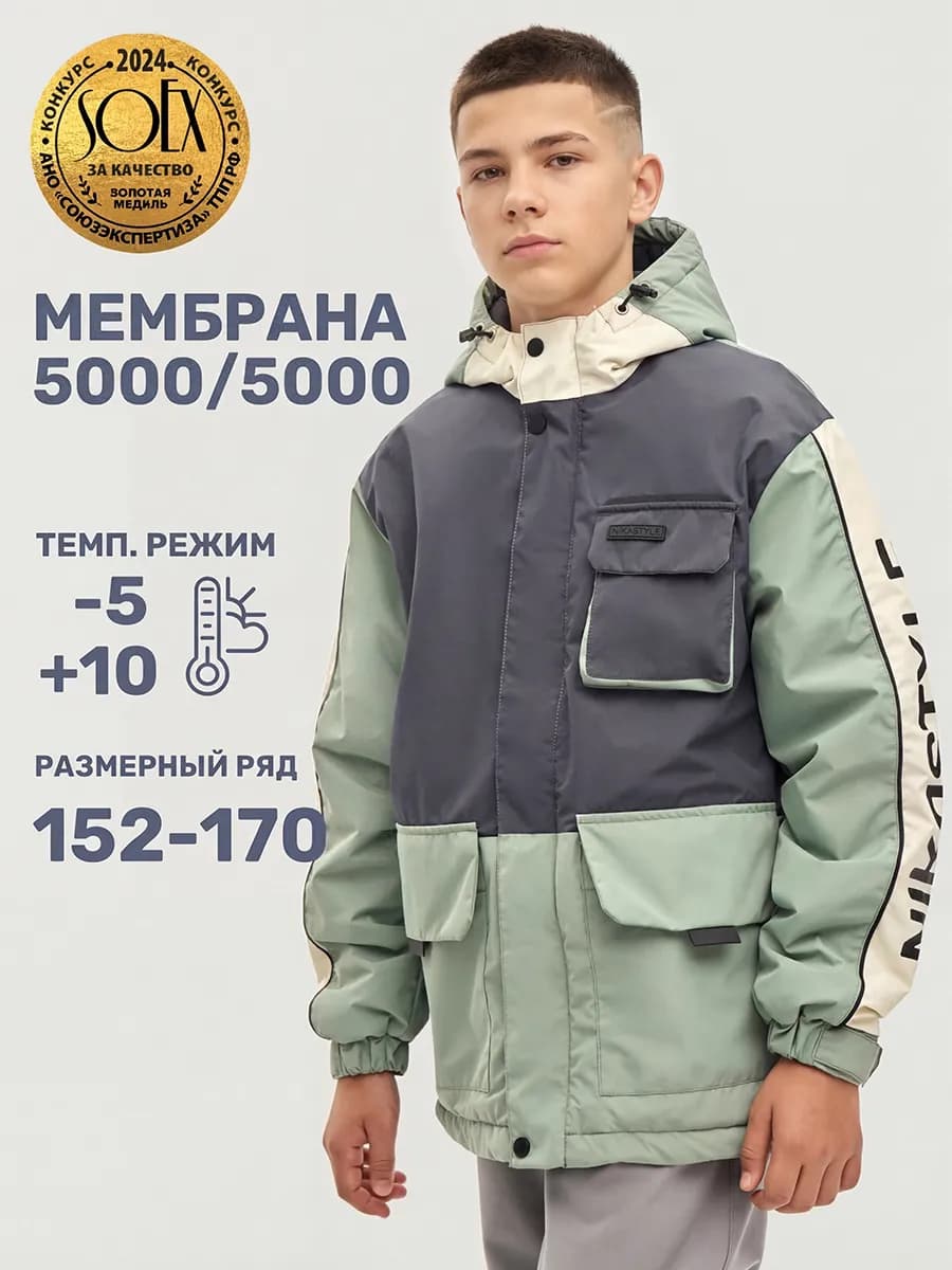 Куртка демисезонная для мальчика весенняя детская мембрана
