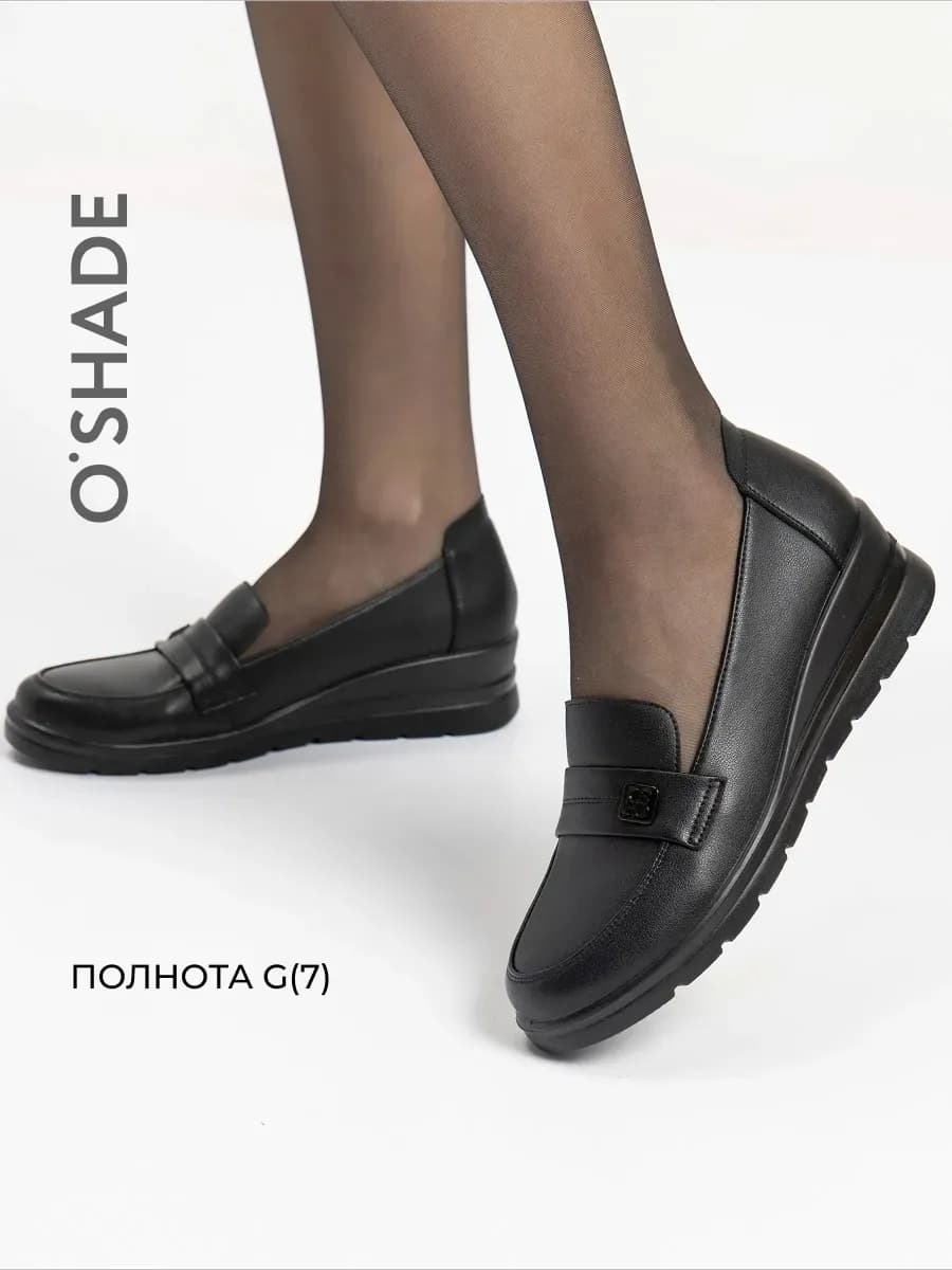 Туфли женские черные