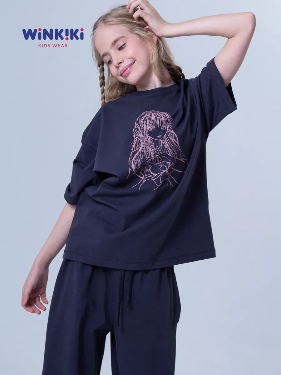 Пижама подростковая со штанами и футболкой