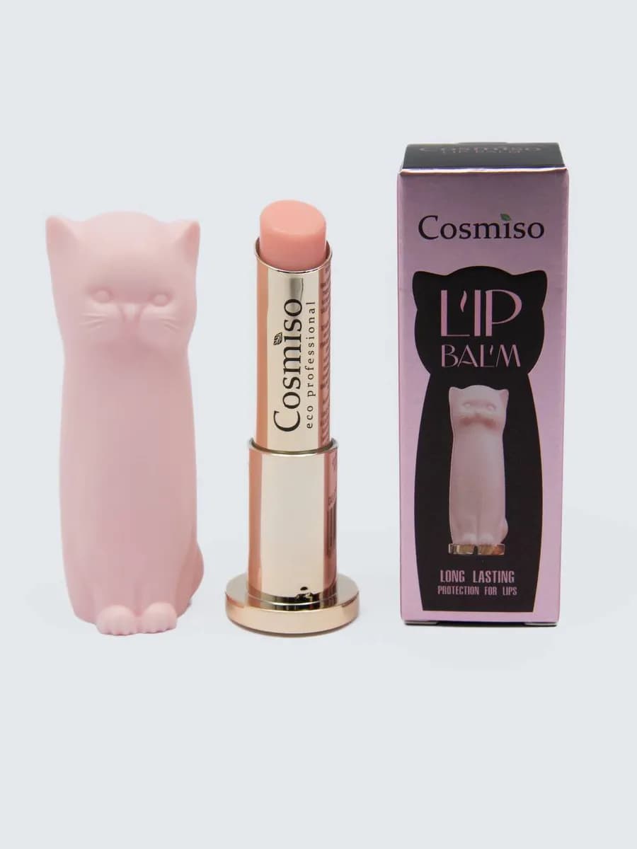 Бальзам для губ увлажняющий, котик