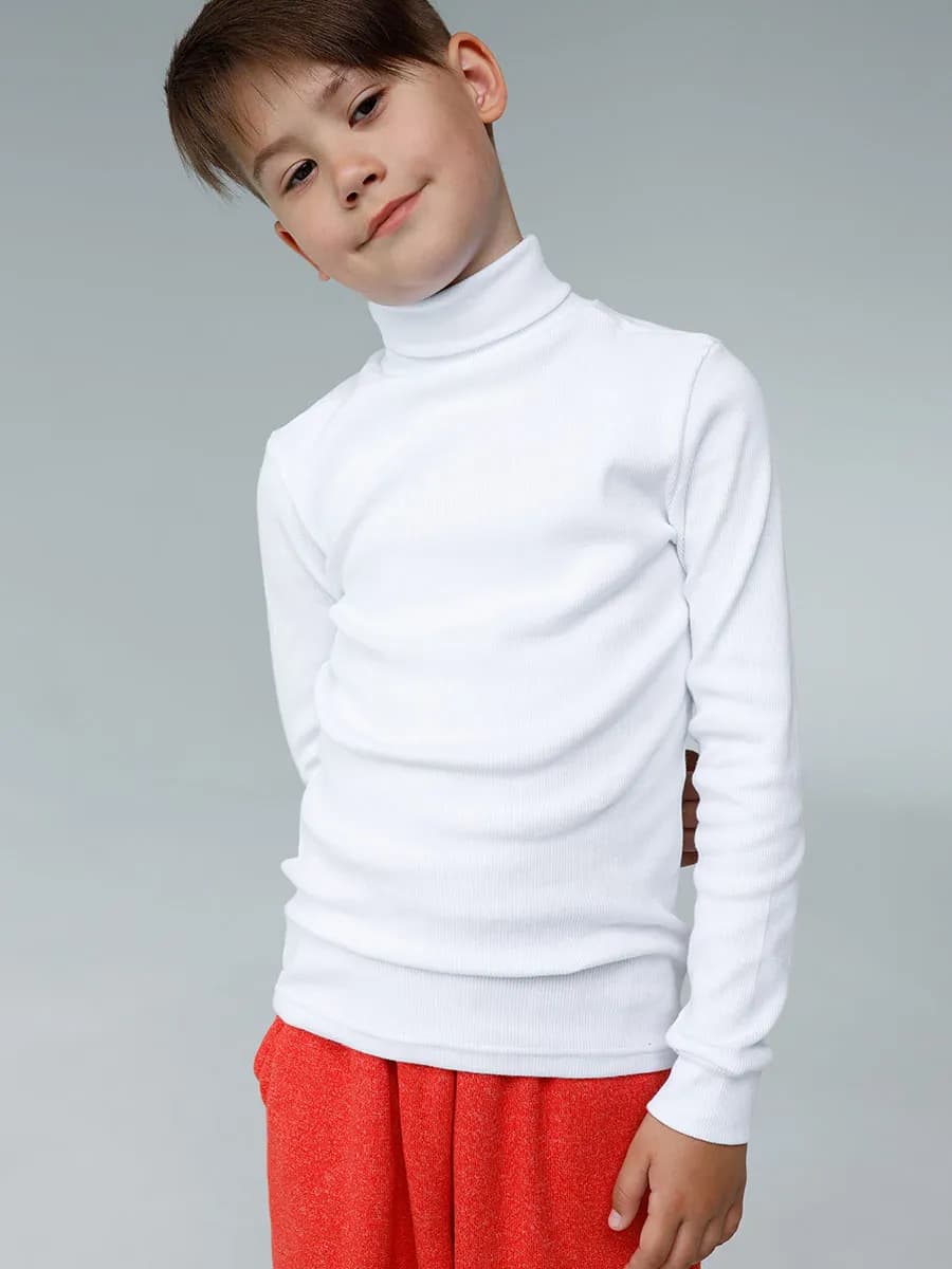 Водолазка в рубчик