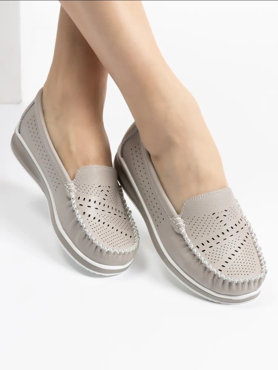 Мокасины женские летние