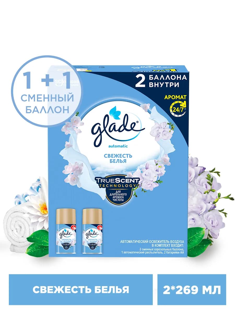 Автоматический Освежитель "Свежесть белья"