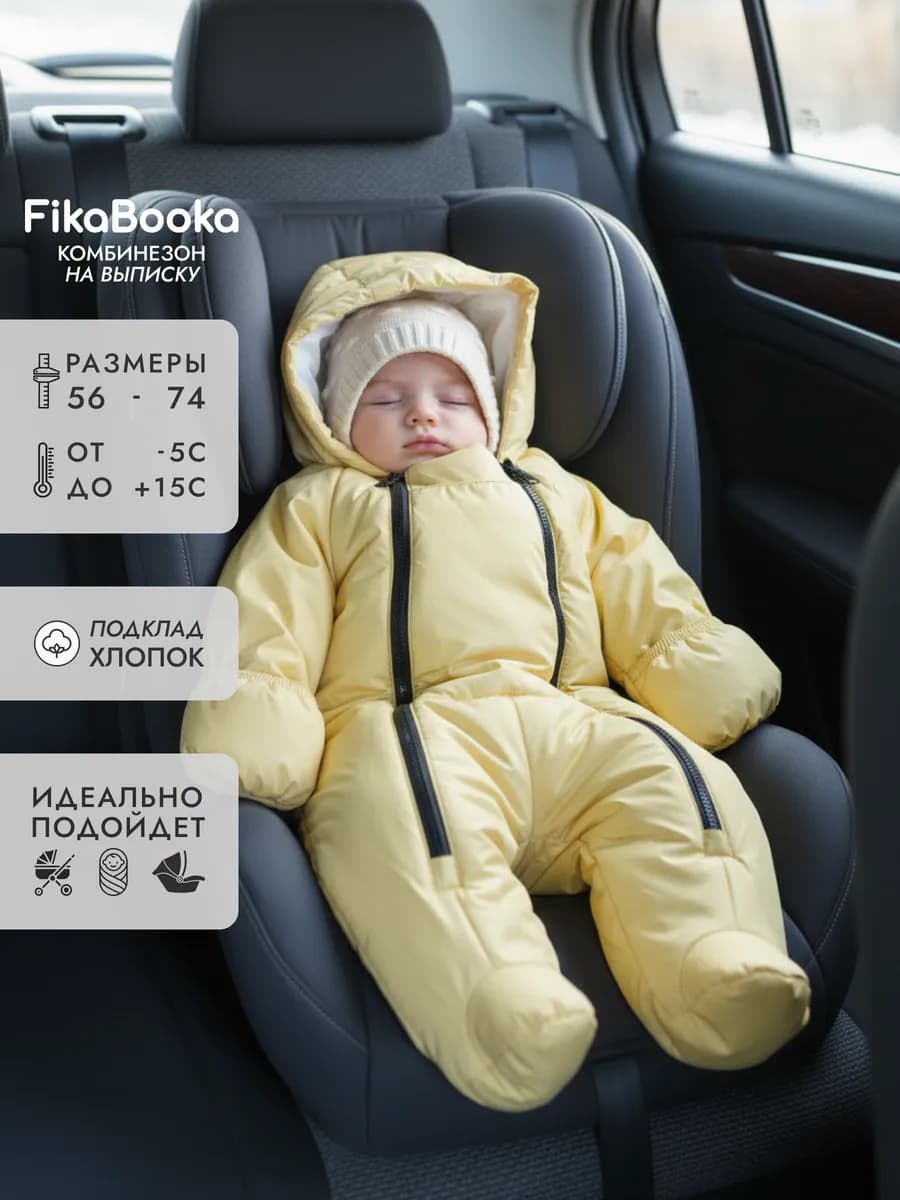 Комбинезон демисезонный для новорожденных