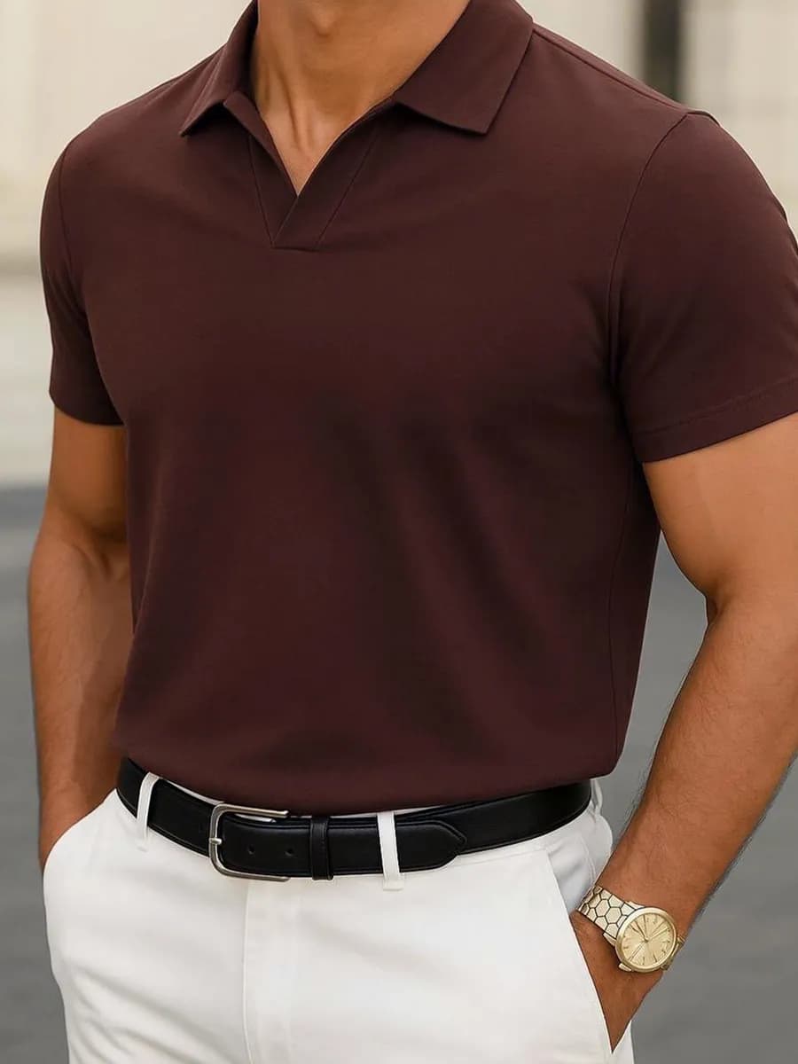 Футболка поло базовая