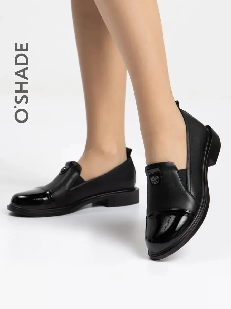 Лоферы женские натуральная кожа