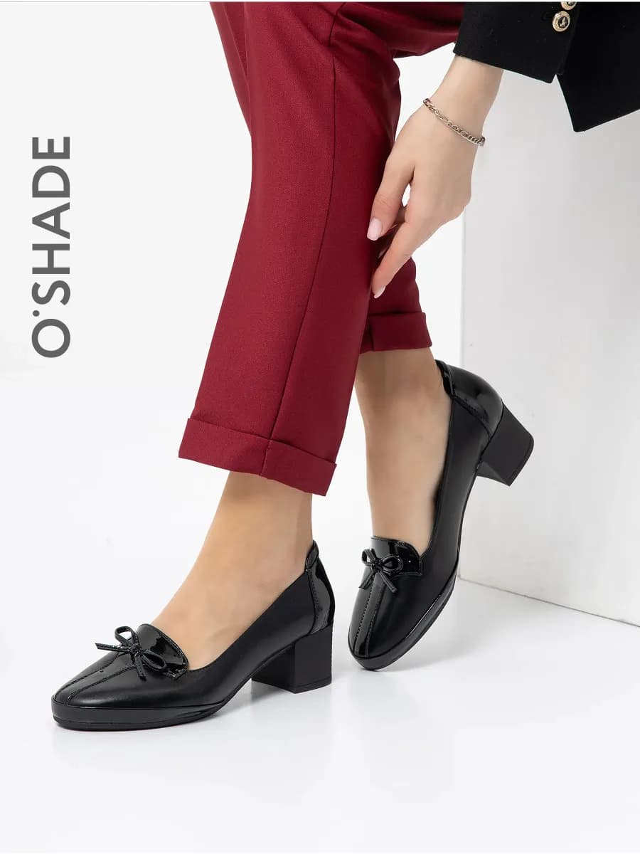 Туфли на каблуке женские