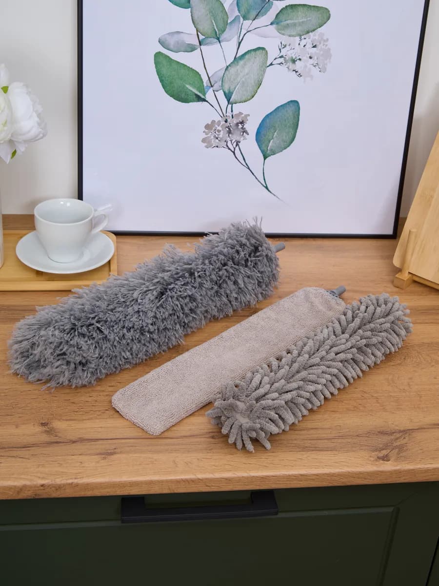 Набор для уборки дома, паутины, пипидастр телескопический