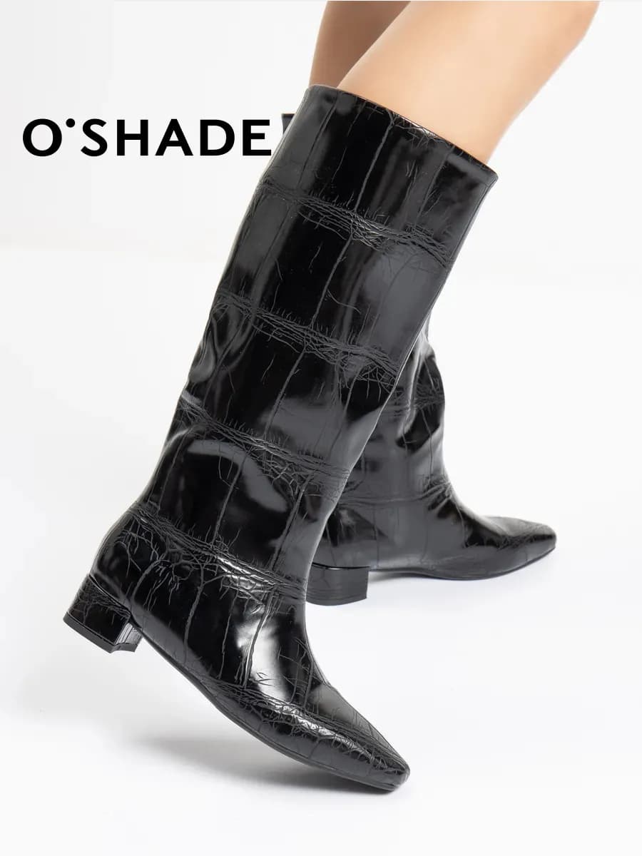 Сапоги трубы женские демисезонные