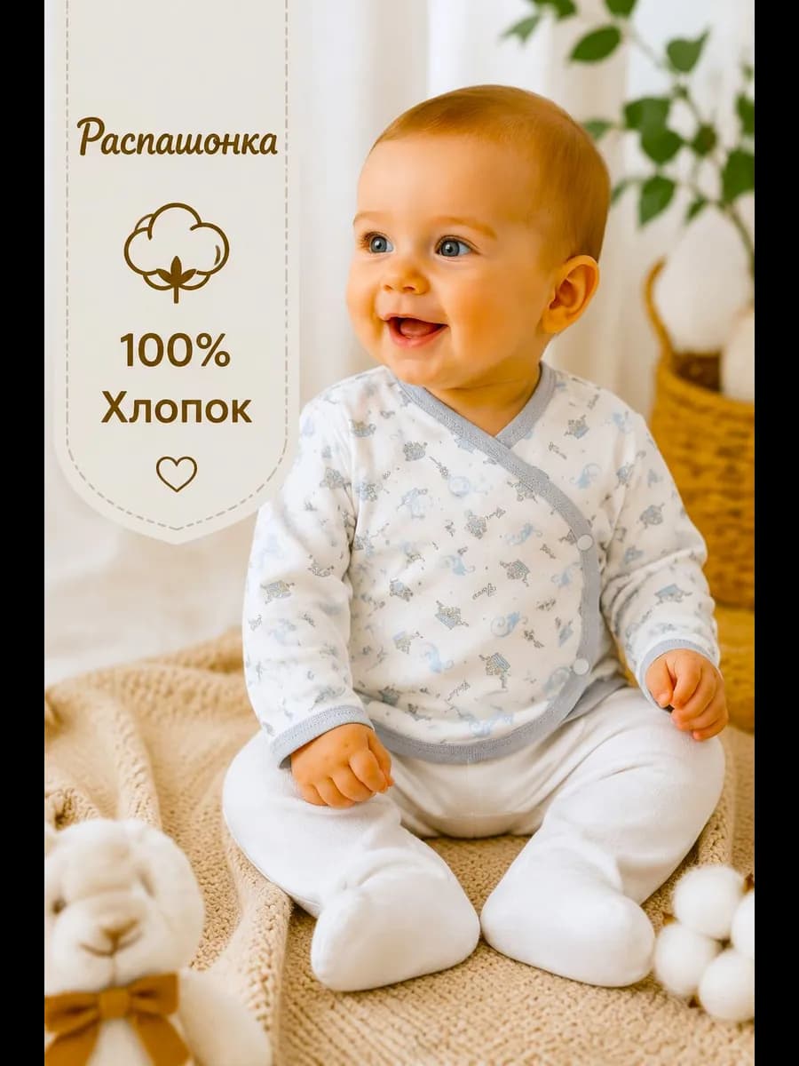 Распашонка для новорожденного