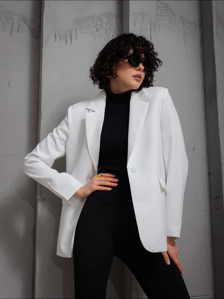 Пиджак оверсайз жакет блейзер - фото 1