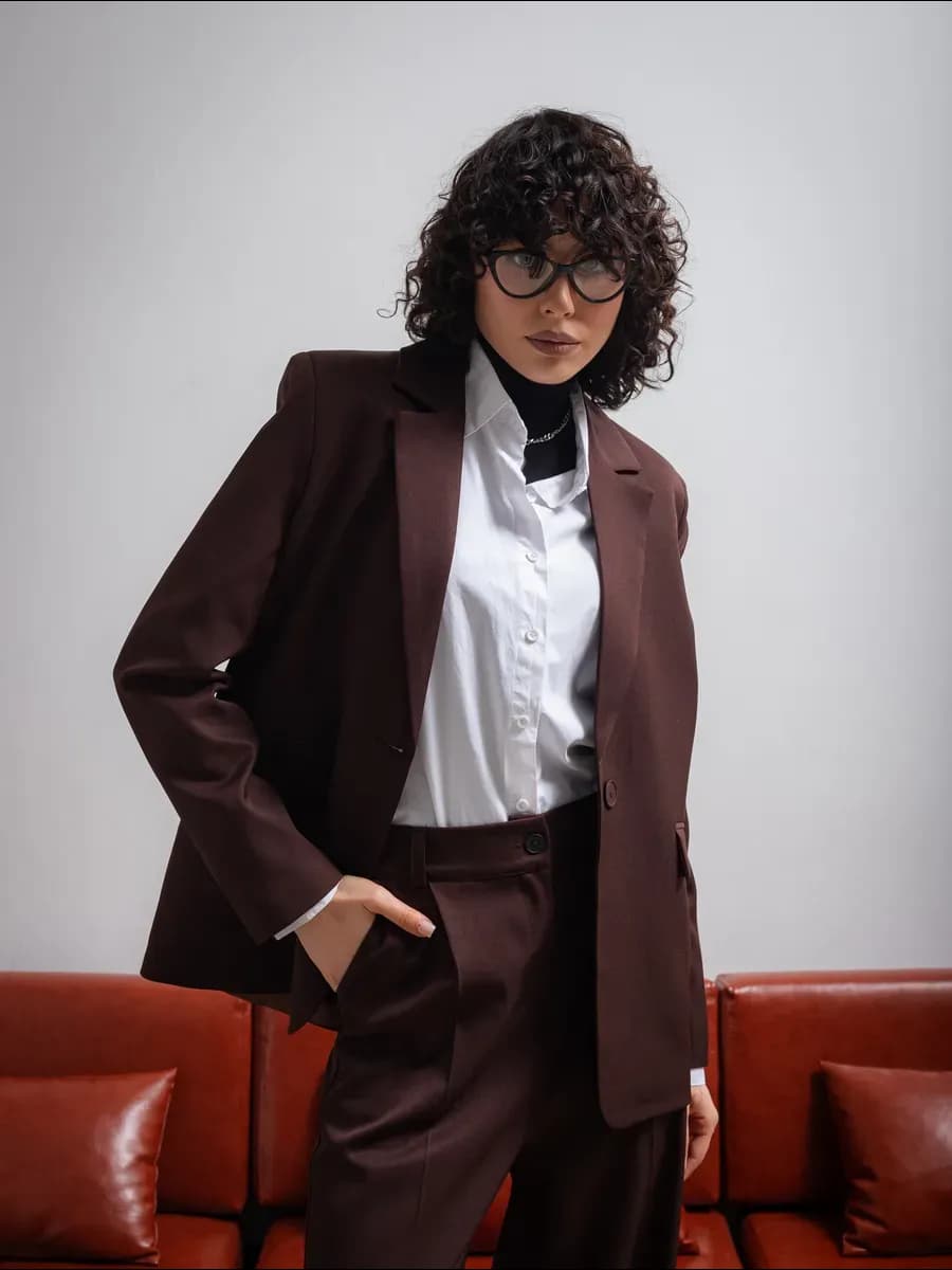 Пиджак оверсайз жакет блейзер