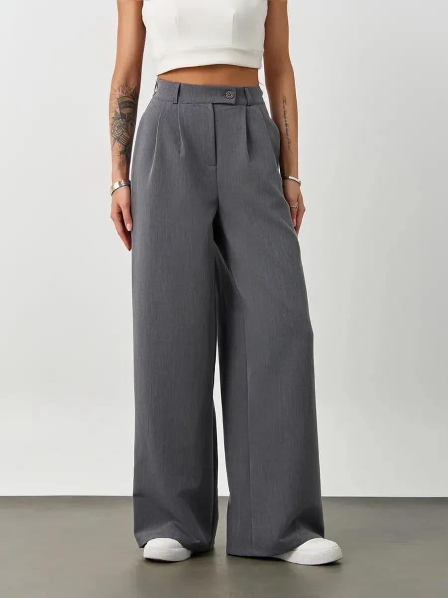 брюки классические палаццо