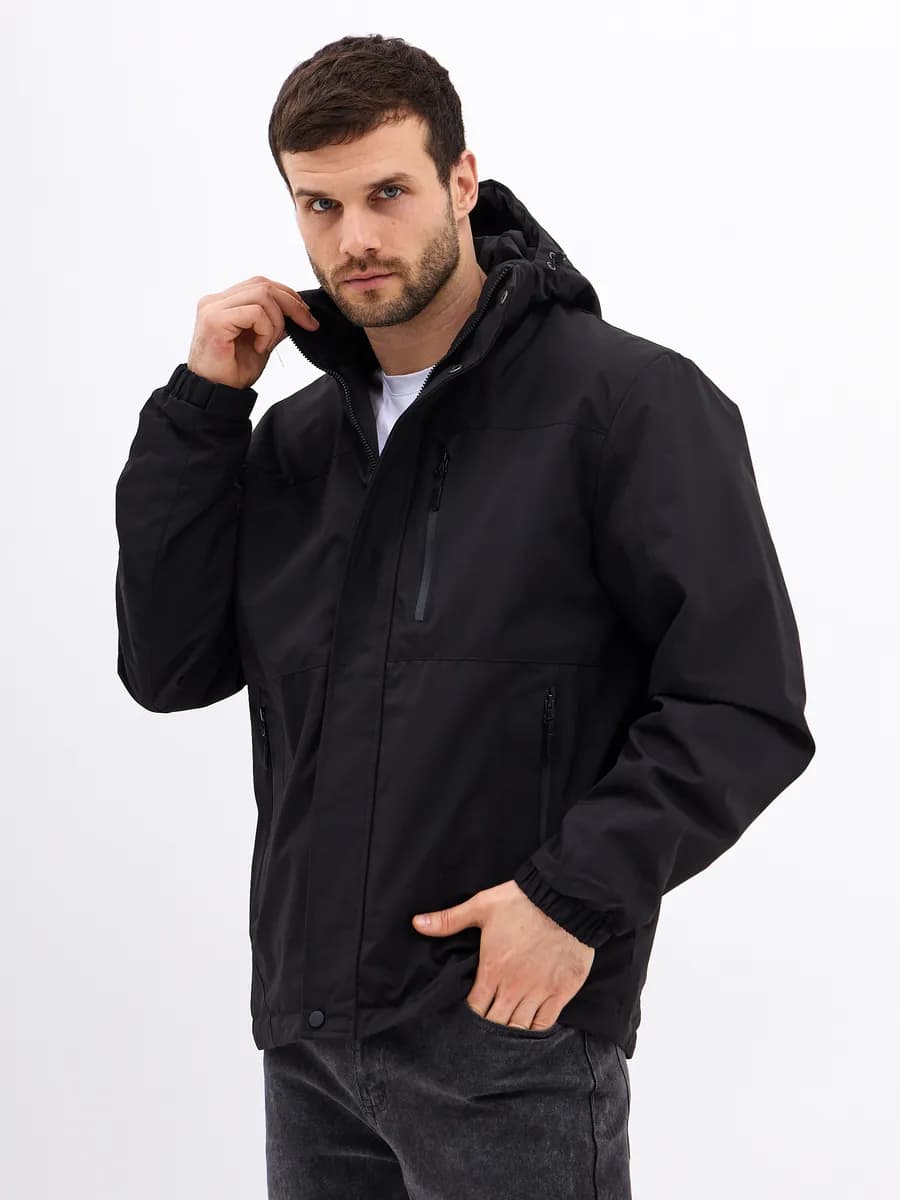 Куртка демисезонная ветровка с капюшоном