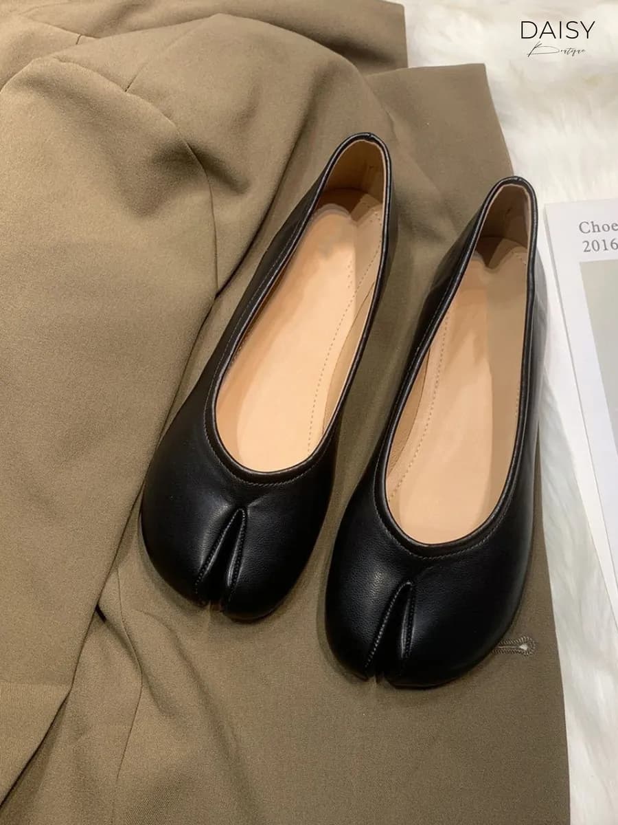 Таби балетки из экокожи