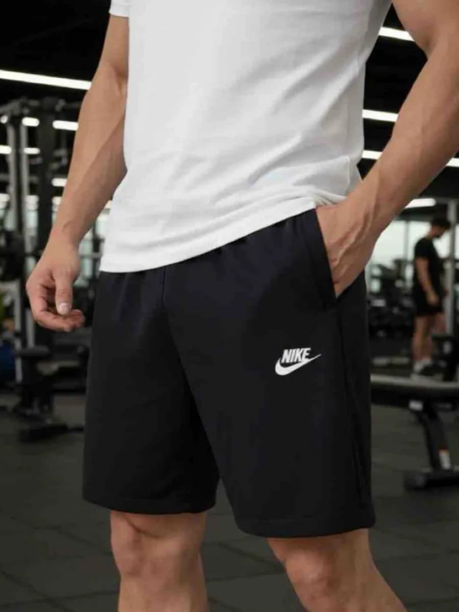 Шорты спортивные хлопок - фото 1