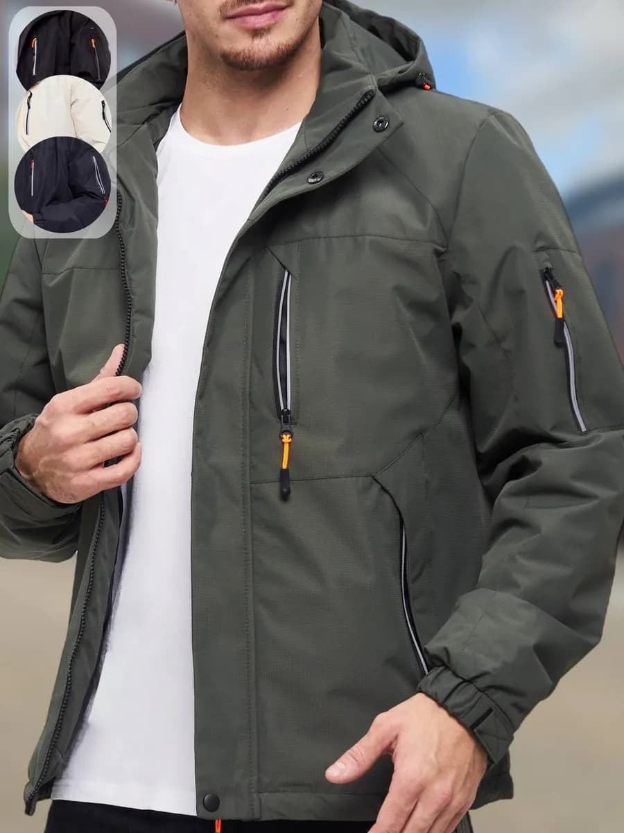 Куртка демисезонная с капюшоном