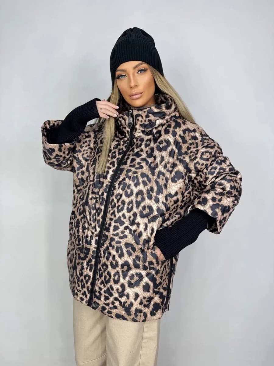 Куртка демисезонная с капюшоном