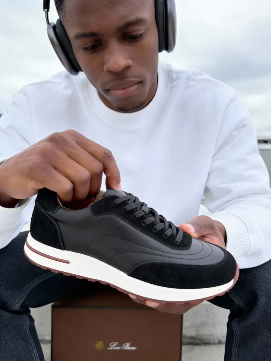 Кроссовки демисезонные замшевая кожа