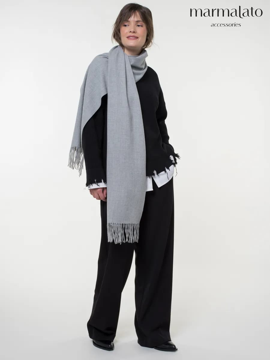 шарф осень под кашемир палантин теплый легкий широкий
