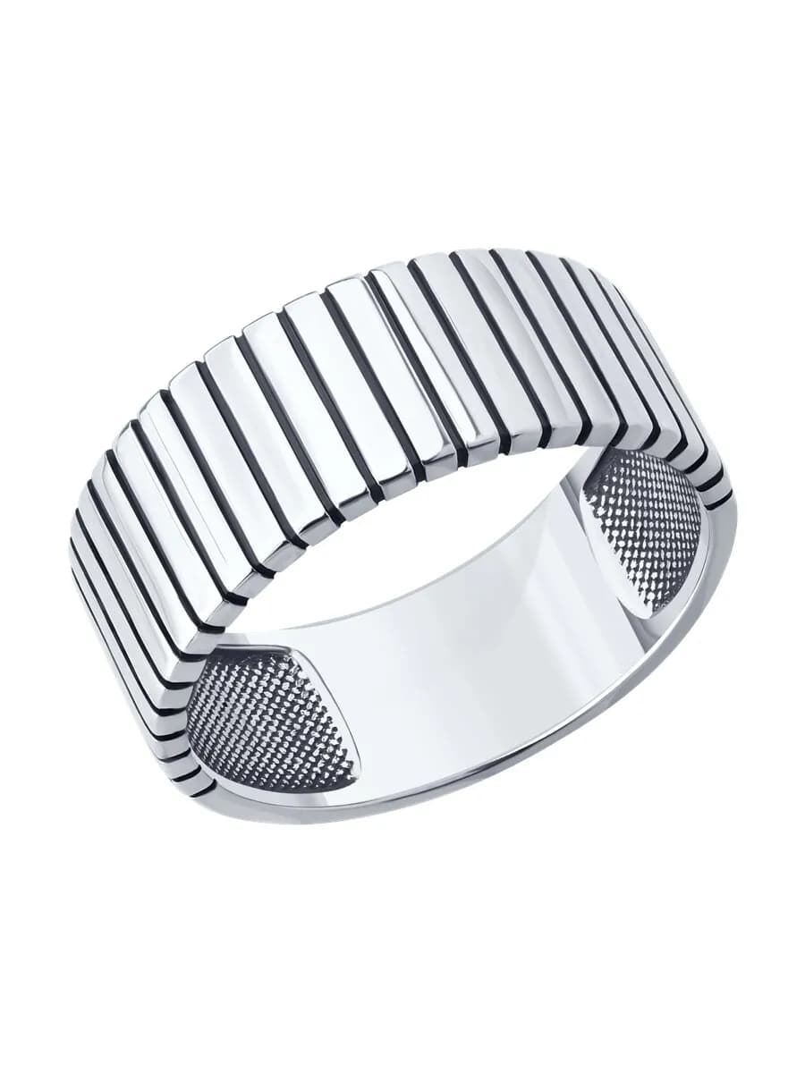 Кольцо мужское серебро 925 пробы