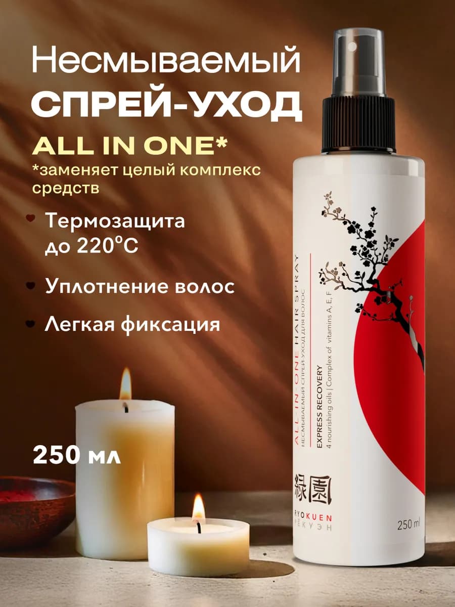 Несмываемый спрей-уход для волос 250 мл