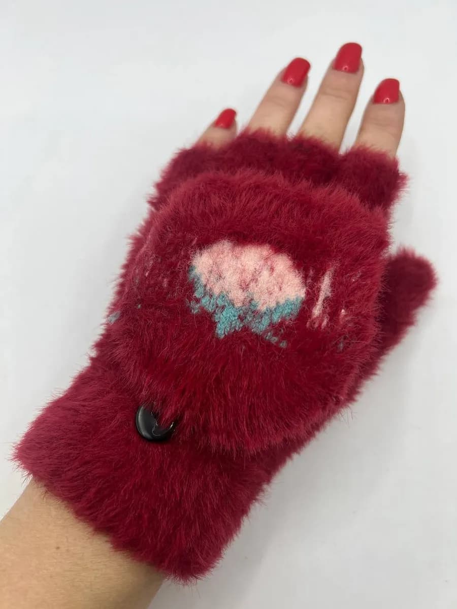 Митенки варежки перчатки