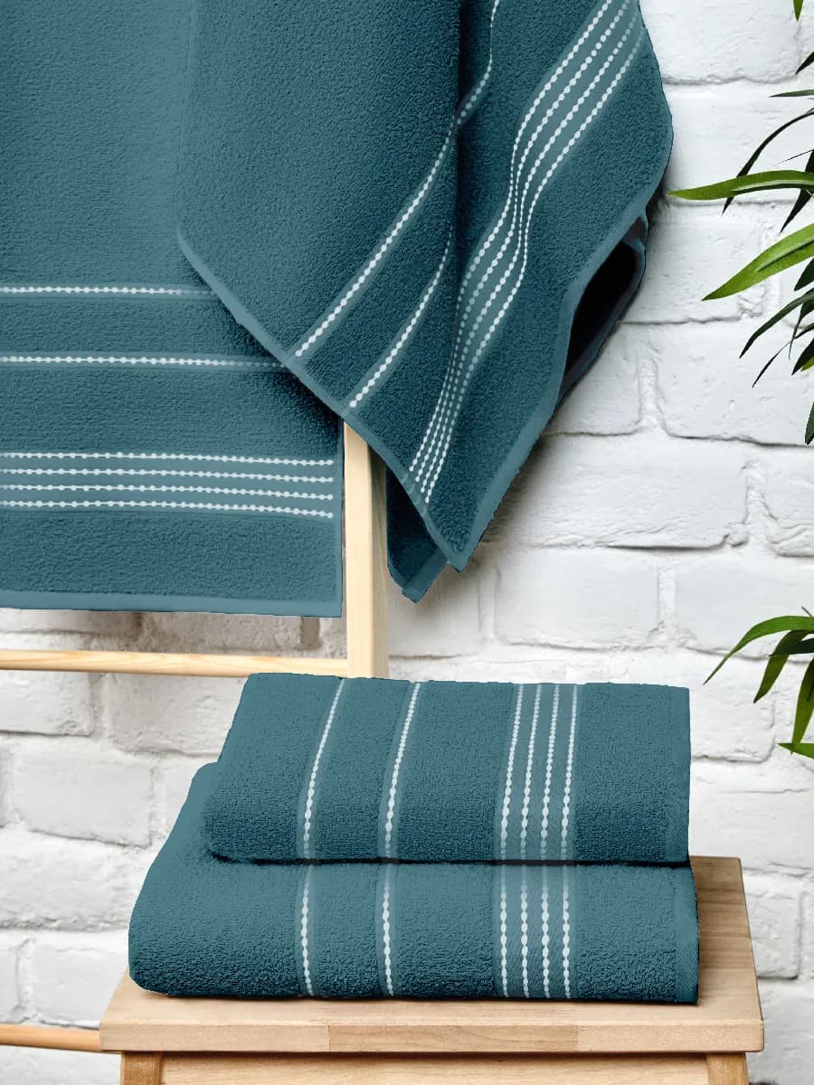 Полотенце махровое банное набор подарочный 2 шт