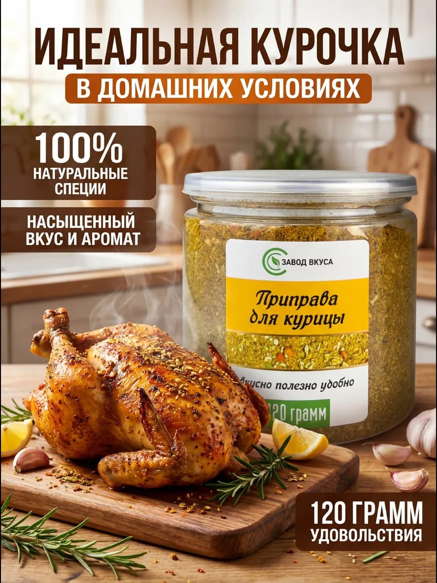Приправа для курицы универсальная