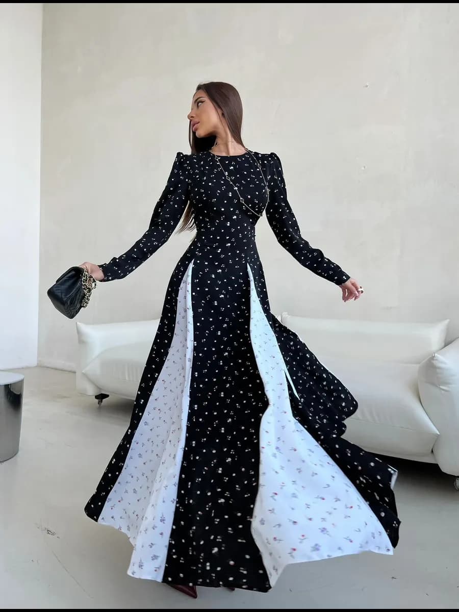 Платье вечернее длинное праздничное - фото 1