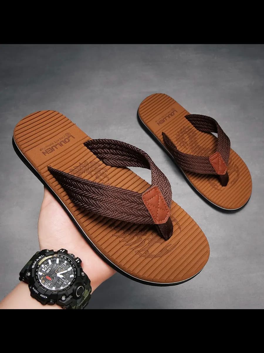 Шлепки через палец