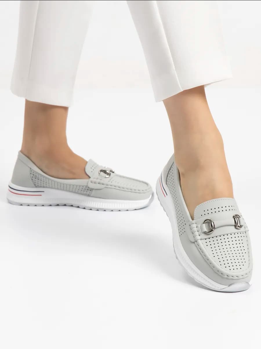 Мокасины женские летние