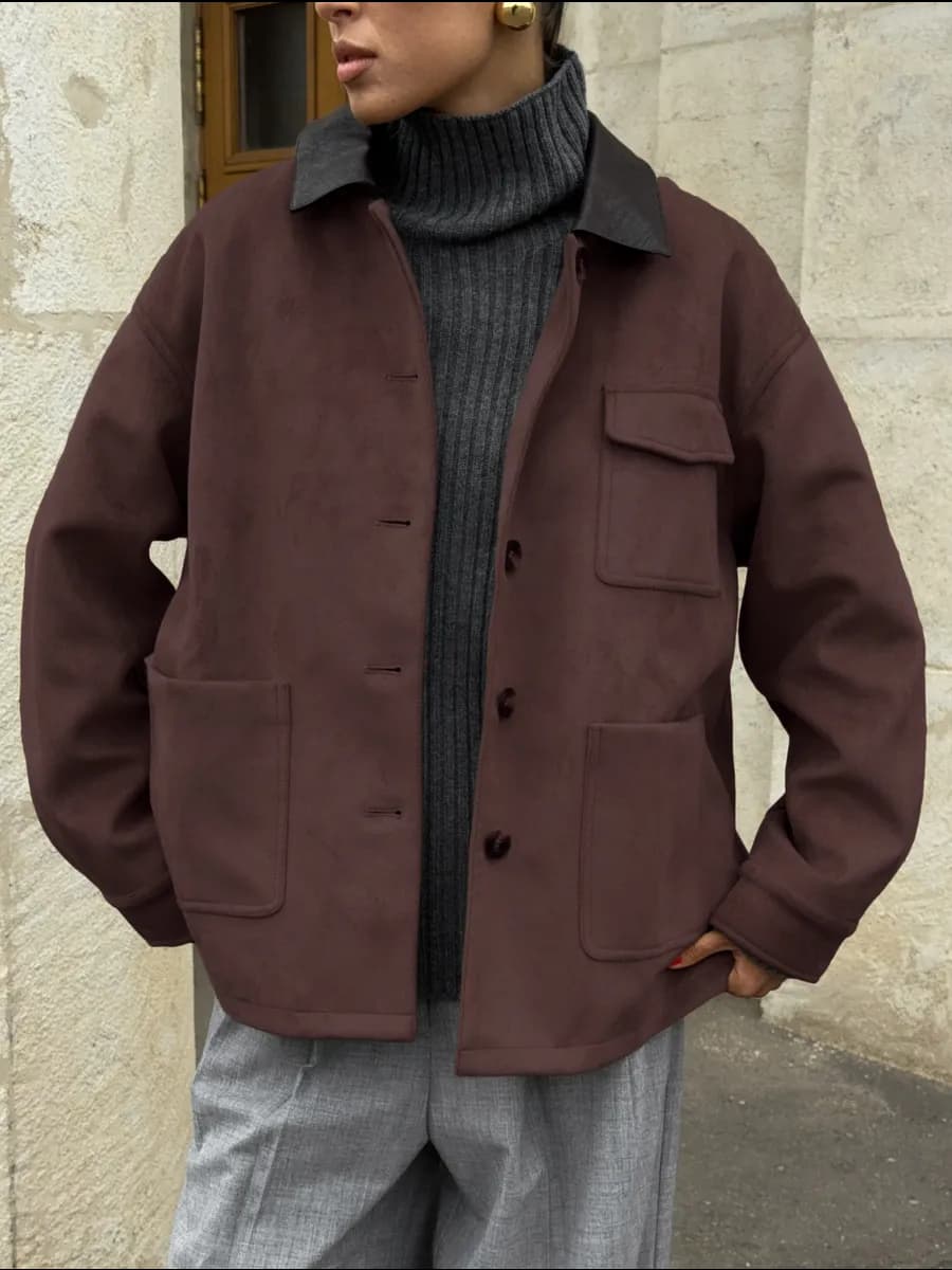 Куртка рабочего из искусственной замши