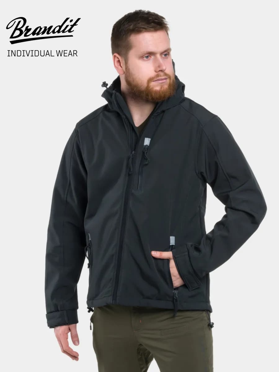 Куртка Softshell Hurricane спортивная с капюшоном